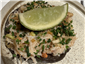 crab tostada